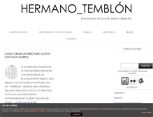 Tablet Screenshot of hermanotemblon.com